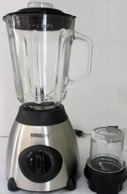 Licuadora Swiss Line 1.5 Litros 800W - 2 Vasos Incluidos