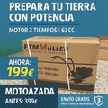 Motoazada de Gasolina 63CC - Potente y Compacta con Servicio Postventa Real