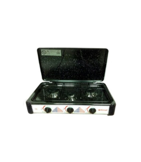 Hornilla de Gas 3 Fuegos Itimat - Portátil y Versátil