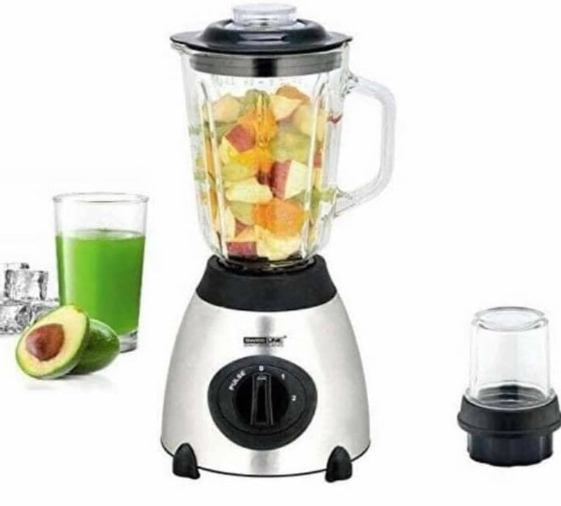 Licuadora Swiss Line 1.5 Litros 800W - 2 Vasos Incluidos