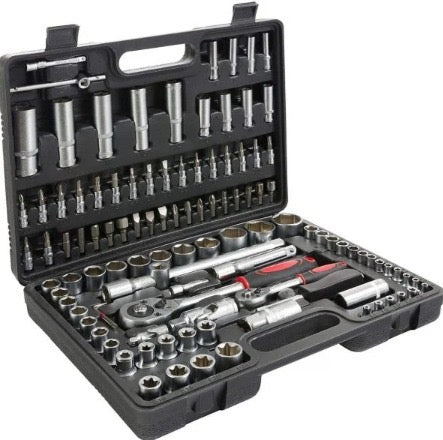 Juego de Herramientas 108 Piezas - Maletín Completo para Taller y Hogar