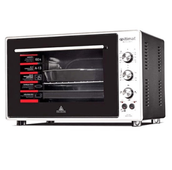 Horno 60L Itimat Turbo Fan de Acero Inoxidable y Doble Cristal