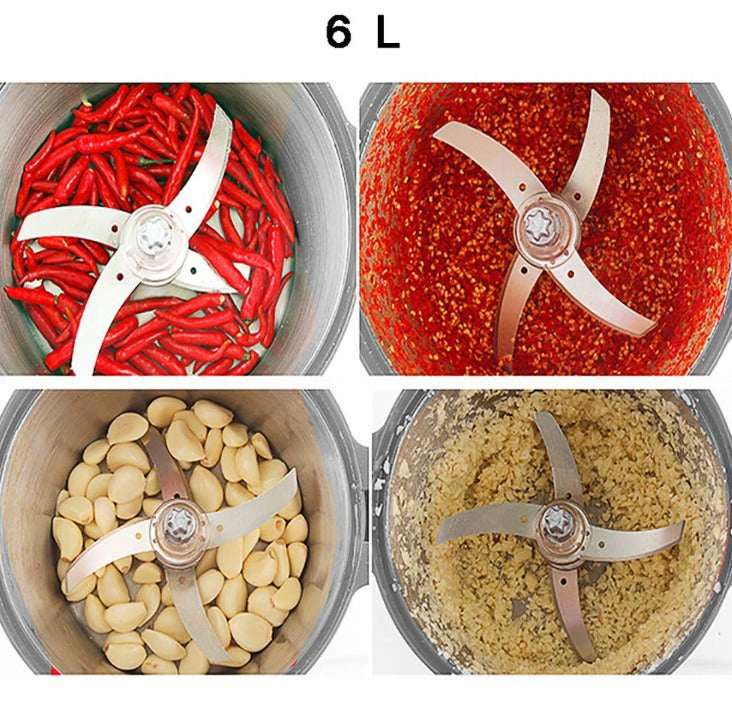 Picadora de Carne Multifuncional SHEFFLER 1000W - 6 Litros