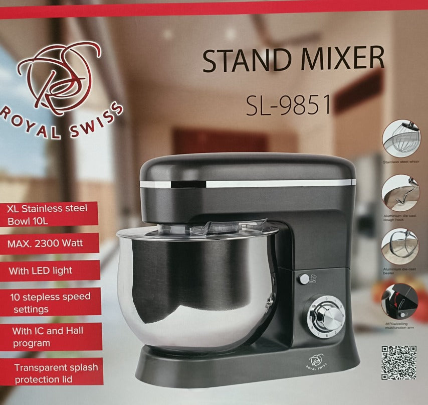 Amasadora Royal SWISS 10 Litros 2300W - Profesional