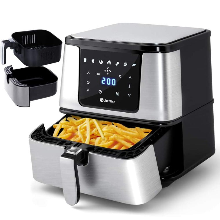 Freidora Sin Aceite 1800W - Air Fryer 5.5L con 7 Programas